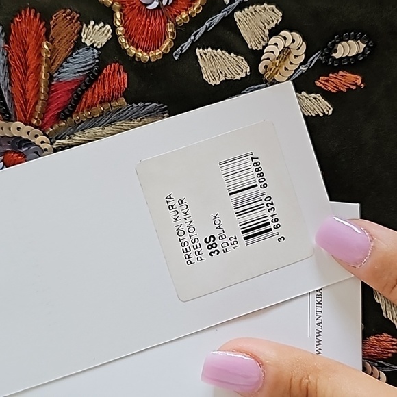 ANTIK BATIK GREEN GOAT LEATHER BLOUSE - Picture 6 of 11